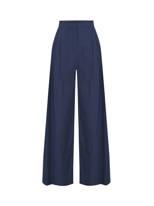 Pantalone ampio WKDBENDA in popeline di cotone WEEKEND MAX MARA | 2615131142600008
